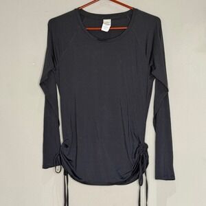 LL Bean Rash Guard‎ Swim Top Sun Protection Beach Medium Long Sleeve